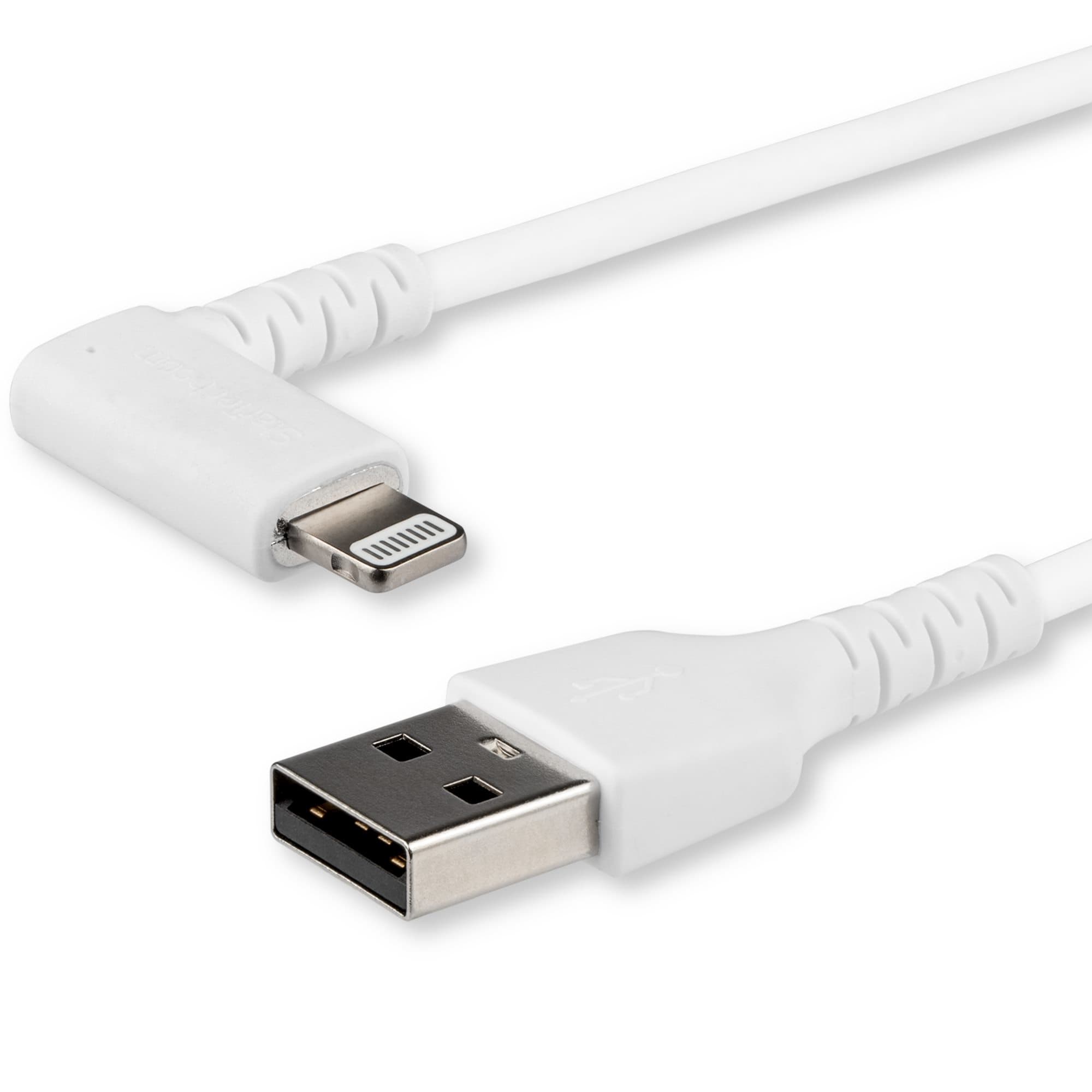 StarTech.com StarTech.com Cable - White Angled Lightning to USB 1m 4630273