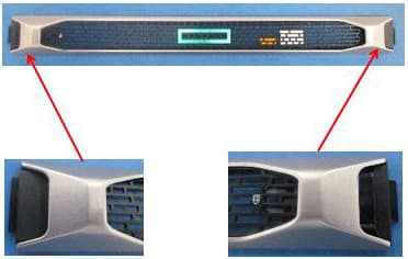 Hewlett Packard Enterprise Hewlett Packard Enterprise HPE DL325 Gen10+ Bezel Kit 4882944
