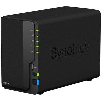 SYNOLOGY SYNOLOGY DS220+ 2Bay 2.0 GhZ DC 2GB DDR4 2x GBE 2 4903925