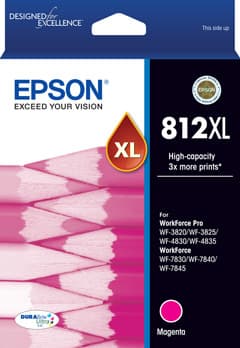 EPSON EPSON 812XL - High Capacity Capacity DURABrite 4989055