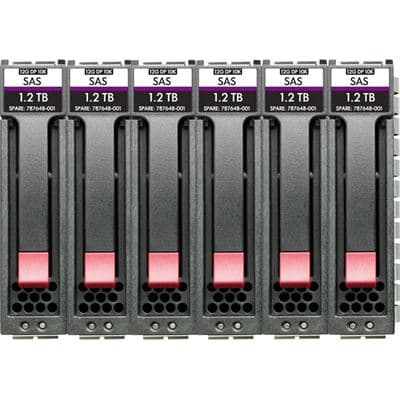 Hewlett Packard Enterprise Hewlett Packard Enterprise HPE MSA 14.4T SAS 10K SFF M2 6pk HDD Bdl 5017795