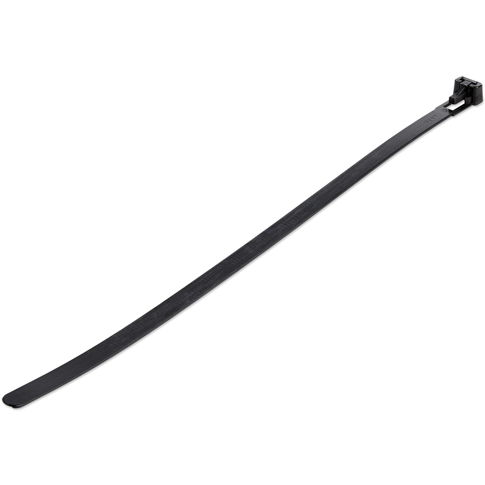 StarTech.com StarTech.com 25cm Reusable Cable Ties Nylon 100 Pack 5139037