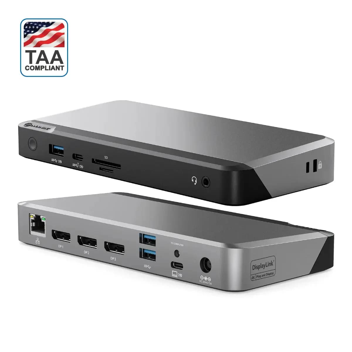 ALOGIC ALOGIC UNIVERSAL TRIPLE 4KDOCKING STATION 100W 5207599