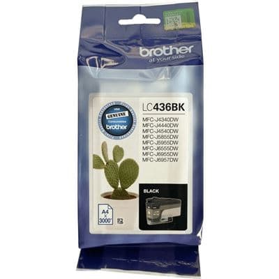 BROTHER BROTHER LC436BK 3K YIELD INK TANK 5266414