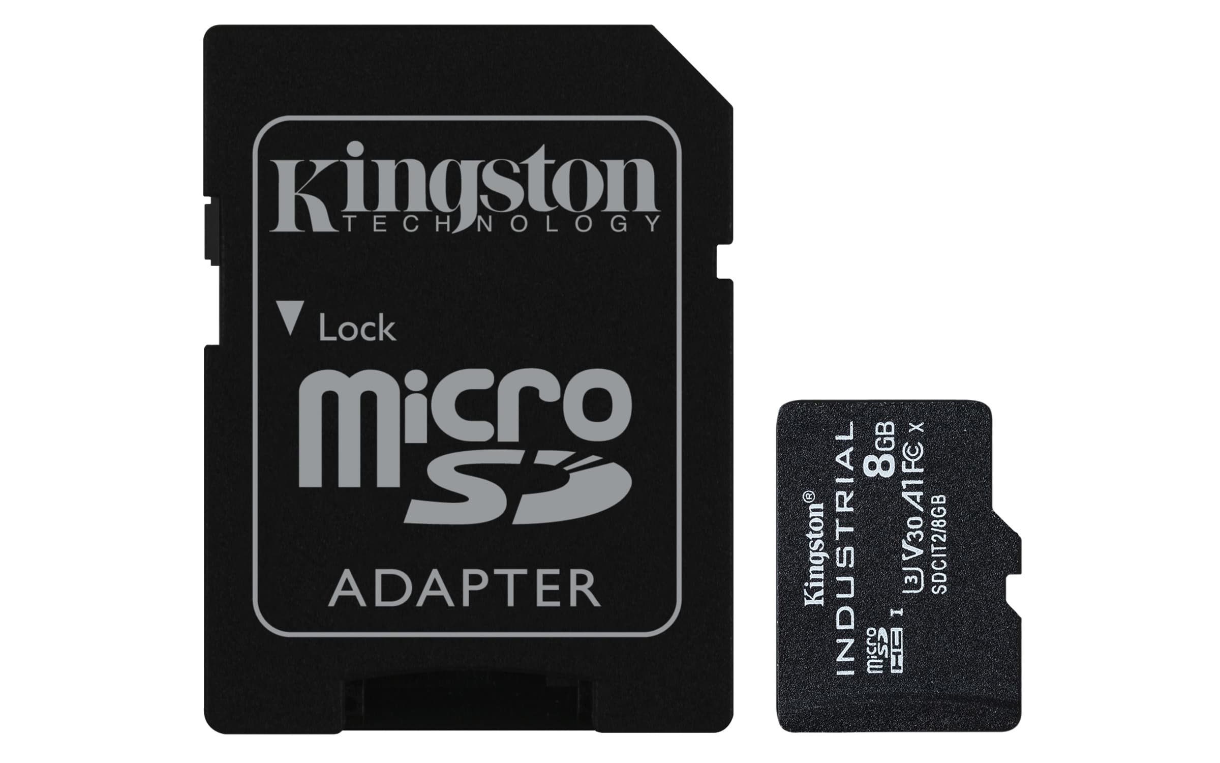 KINGSTON KINGSTON 8GB microSDHC Industrial C10 A1 pSLC Car 5306112