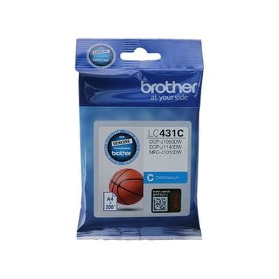 BROTHER BROTHER LC431C CYAN INK 5315201