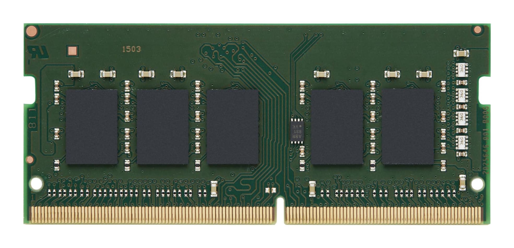 KINGSTON KINGSTON 8GB DDR4-3200MHz ECC SODIMM 5396556