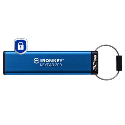 KINGSTON KINGSTON 32GB IronKey Keypad 200 AES-256 Encryp 5625435