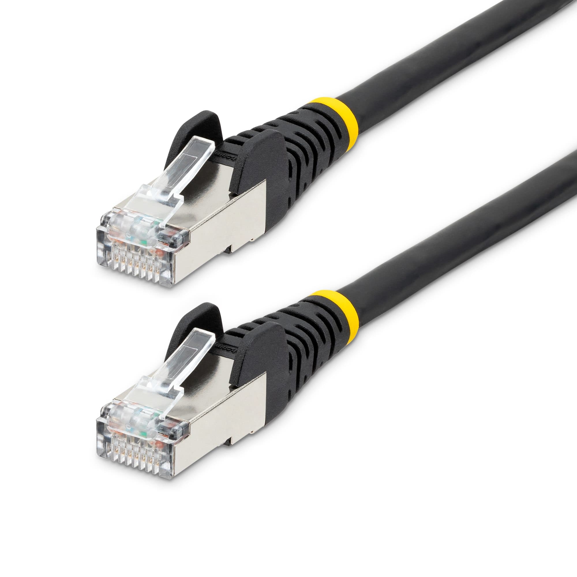 StarTech.com StarTech.com 50cm LSZH CAT6a Ethernet Cable - Black 5659477