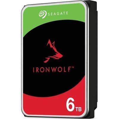 SEAGATE SEAGATE IRONWOLF 6TB NAS 3.5IN 6GB/S SATA 256MB 5678196