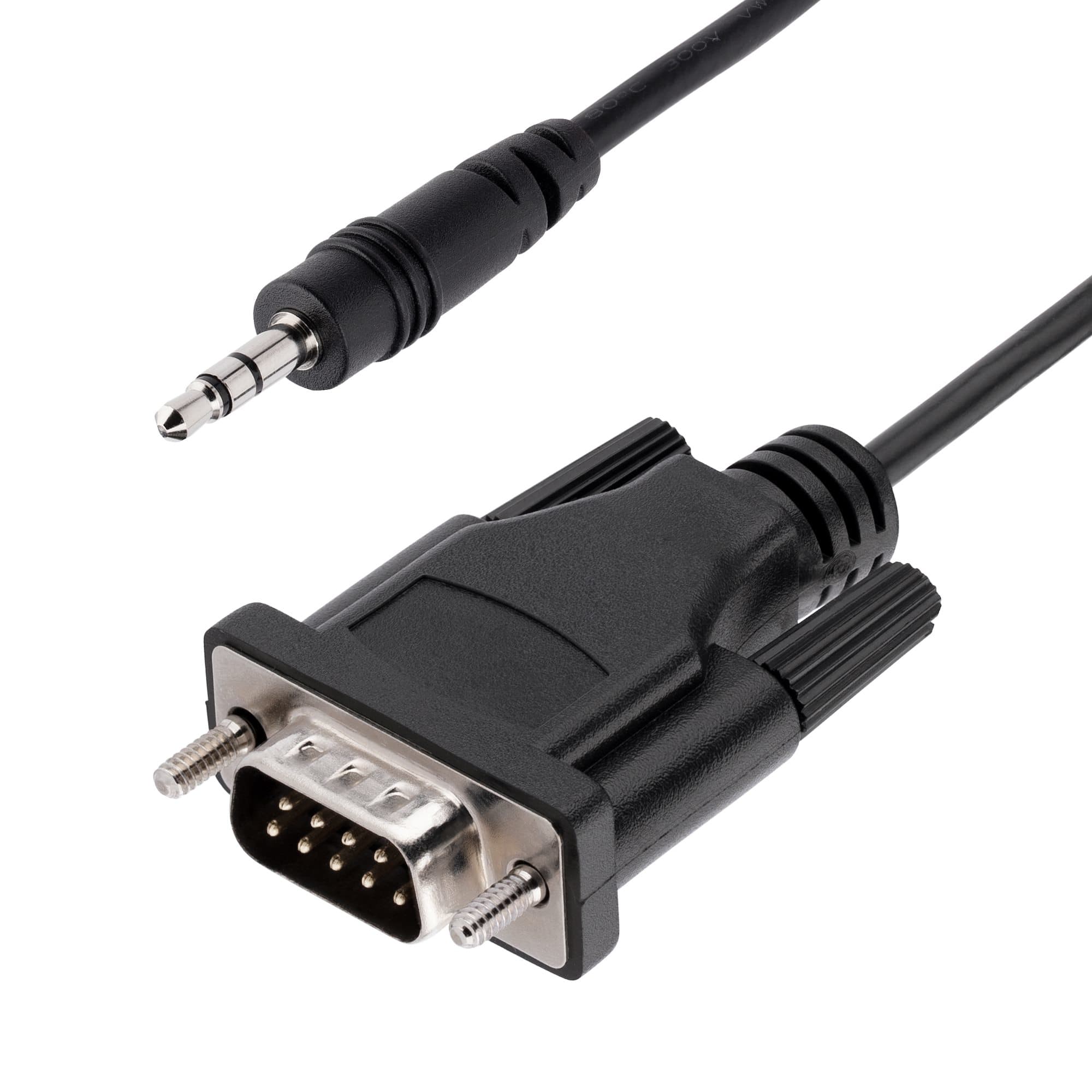 StarTech.com StarTech.com 3ft DB9 to 3.5mm Serial Cable RS232 5678876