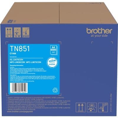 BROTHER BROTHER TN851C CYAN TONER CARTRIDGE 5684377