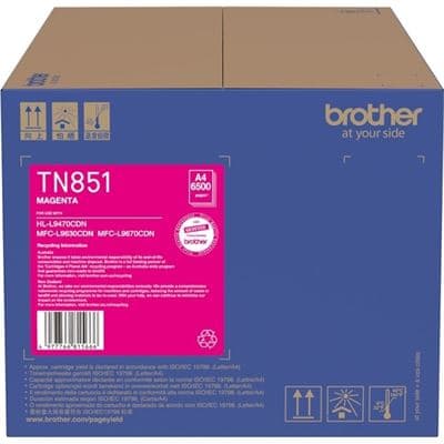 BROTHER BROTHER TN851M MAGENTA TONER CARTRIDGE 5684378