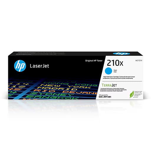 HP HP 210X CYAN ORIGINAL LASERJET TONER CARTR 5744352