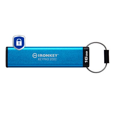 KINGSTON KINGSTON 16GB USB-C IronKey Keypad 200C FIPS 140- 5902828