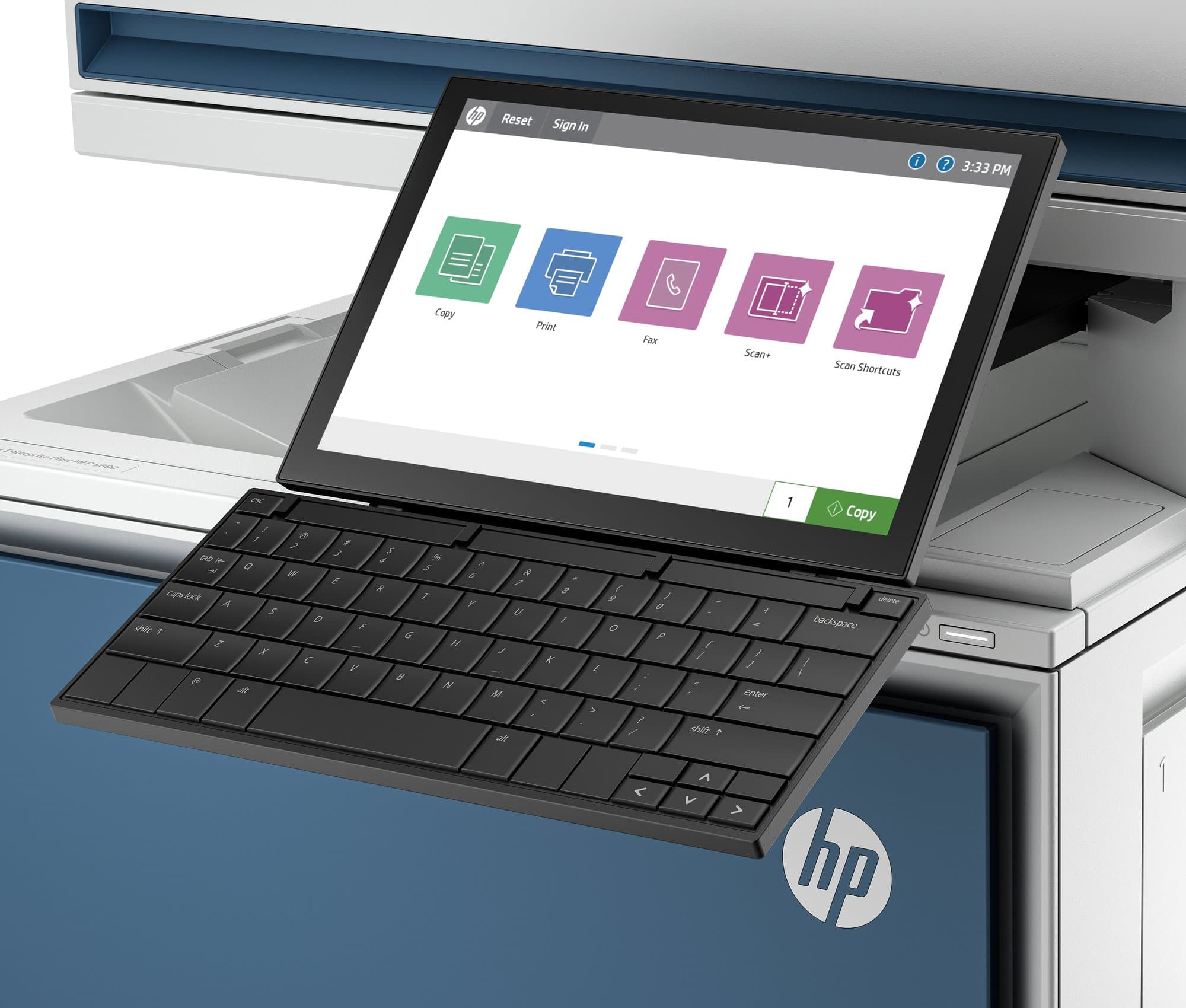 HP HP LaserJet Workflow Keyboard 5905446