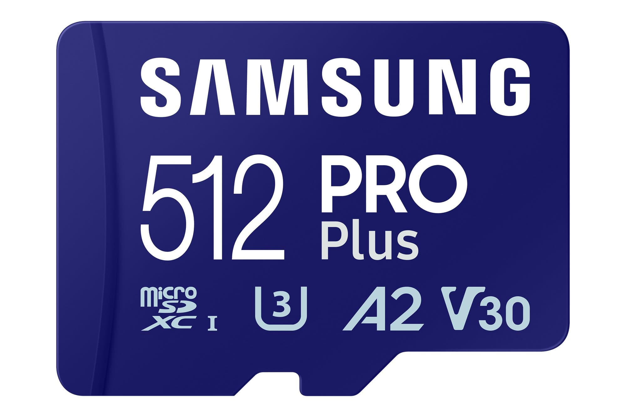 SAMSUNG SAMSUNG Micro SD Card 512GB PRO PLUS/w Adapter 6047439