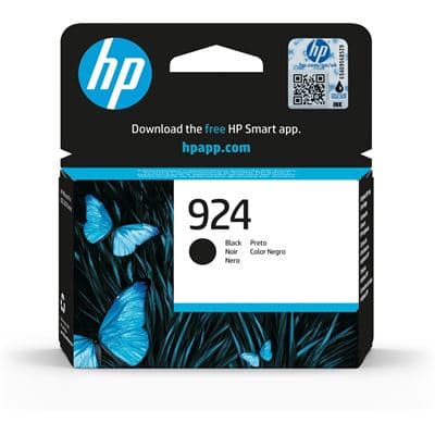 HP HP 924 BLACK ORIGINAL INK CARTRIDGE 6118959