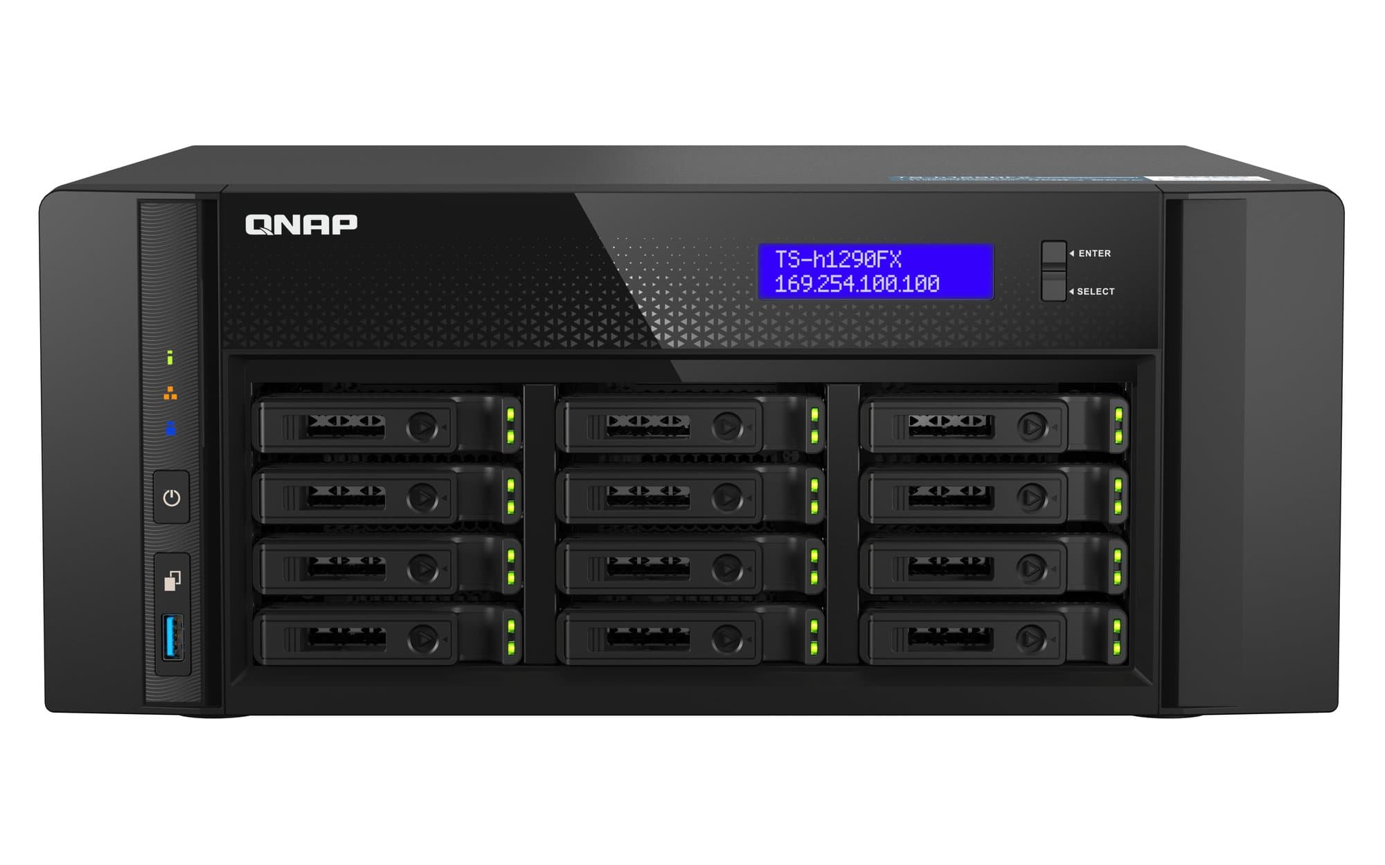 QNAP QNAP Ent 12-Bay AMD 128GB TW NAS 6156889