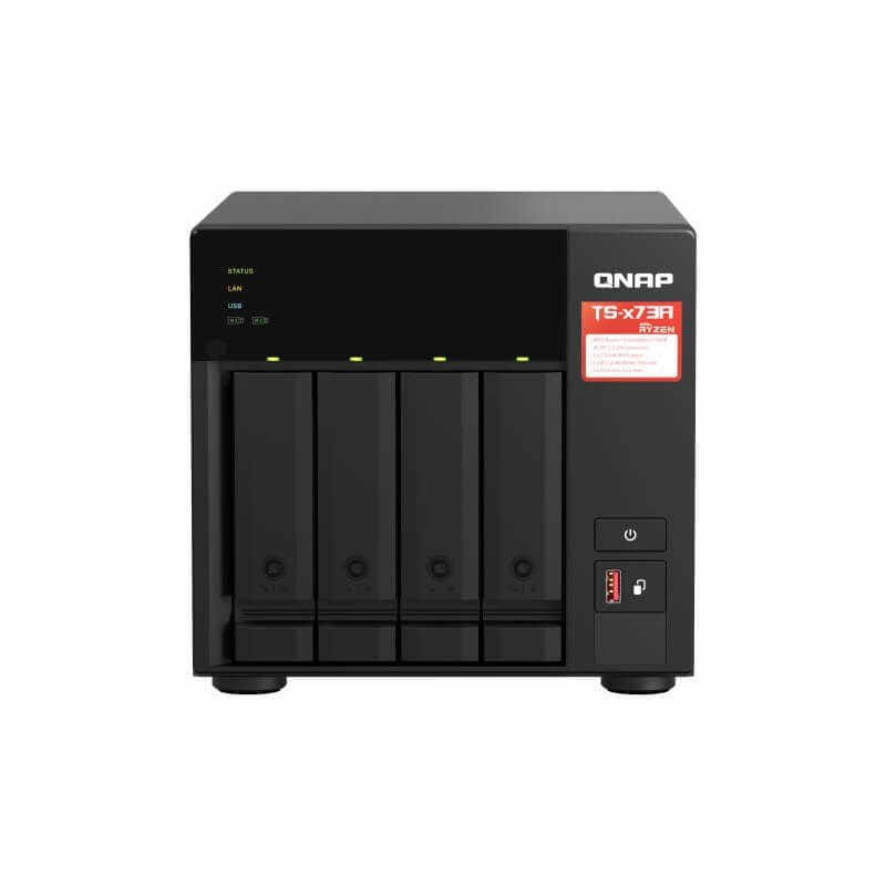 QNAP QNAPTS-473A-8G 4-Bay AMD 8GB NAS Server 6179630