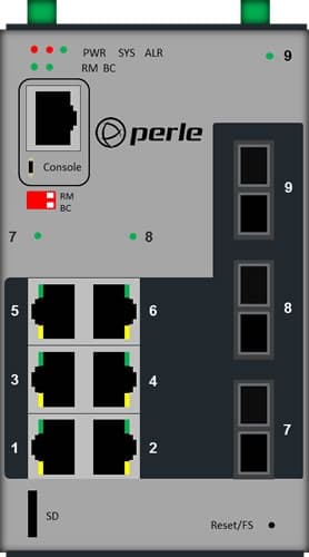 PERLE PERLE IDS409G3C2MD05SD160 Eth Switch 6493968