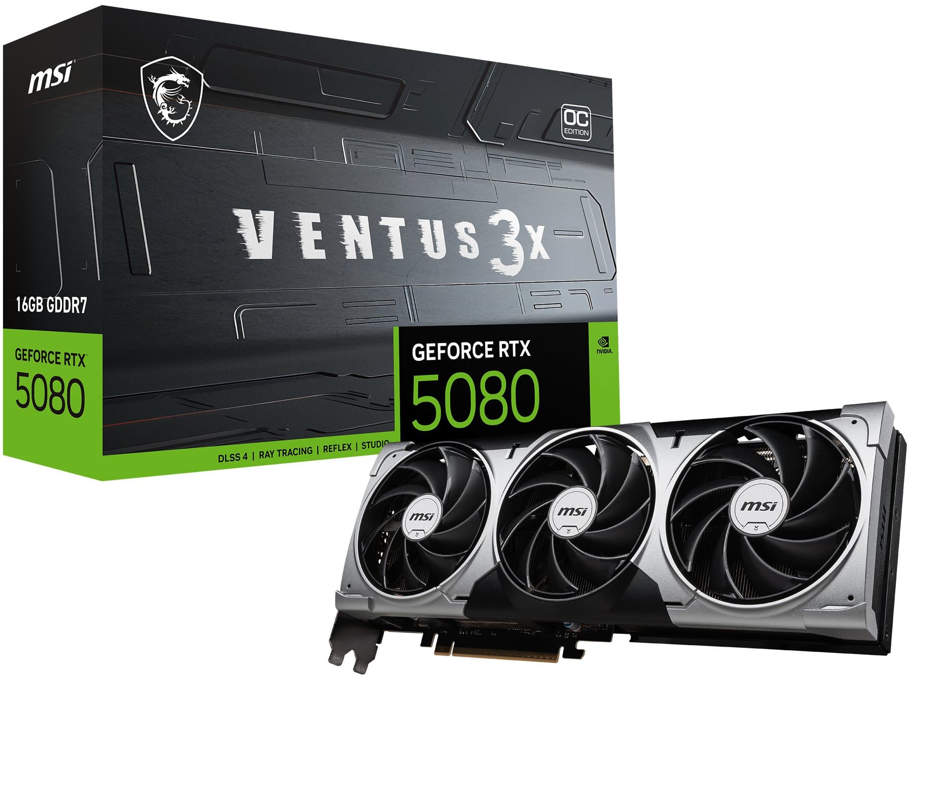MSI MSI GeForce RTX 5080 16G VENTUS 3X OC 6514817