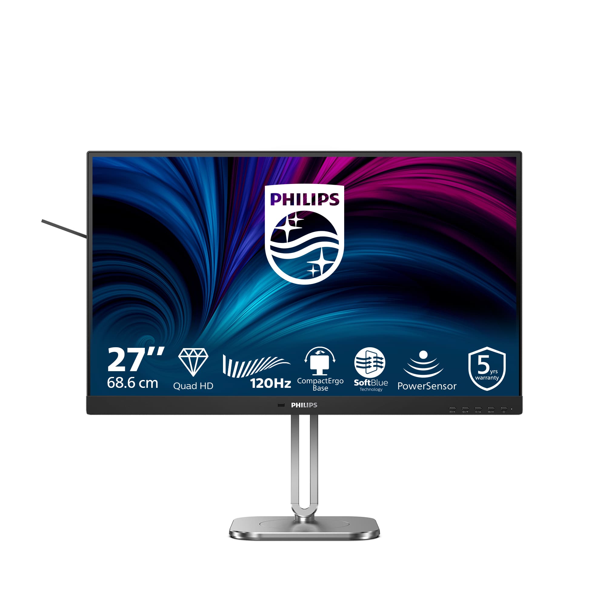 PHILIPS PHILIPS 27B2N4500 QHD 120HZ IPS BUSINESS MONITOR 6599631