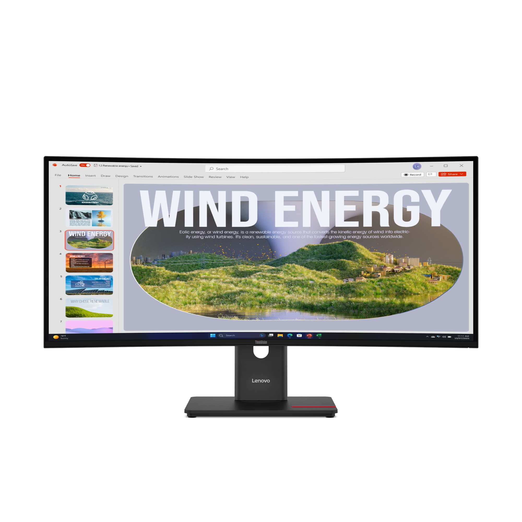 LENOVO LENOVO T34WD-40 34IN WQHD (HDMI+DP+USB-C) 3YR 6602128