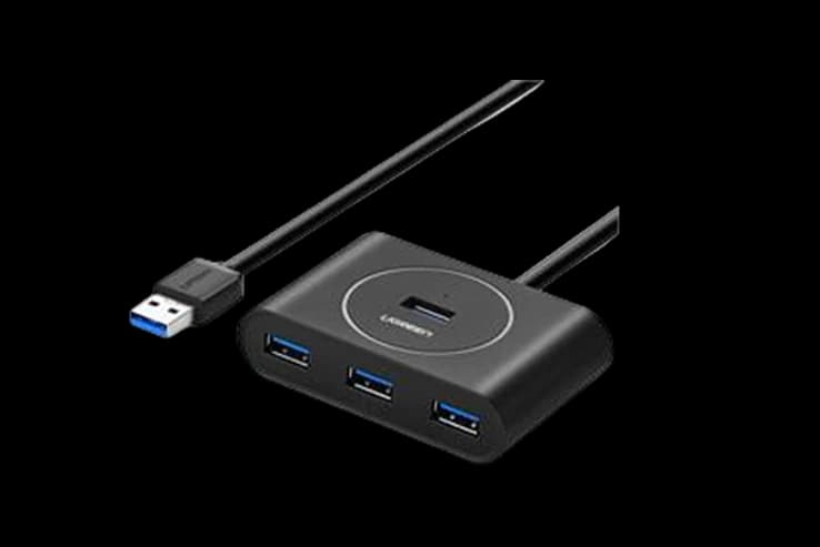 KONKA KONKA Ugreen 20290 4*USB3.0 Ports Hub Blk 6630067