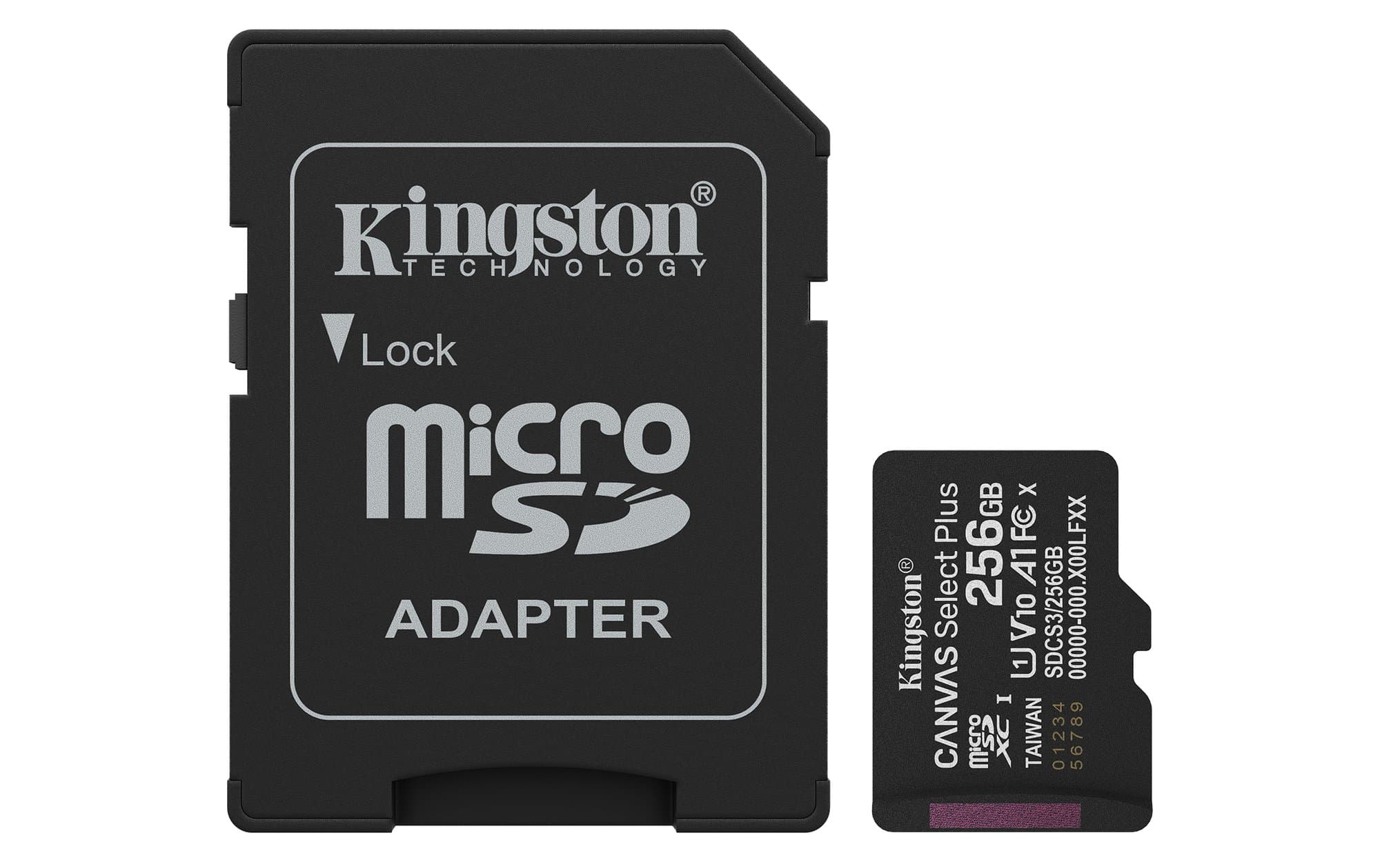 KINGSTON KINGSTON 256GB microSDXC Canvas Select+ Gen3 150M 6636254