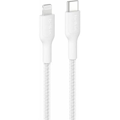 BELKIN BELKIN BOOSTCHARGE PRO BRAID USB-C-LTG 1M - WHT 6645327