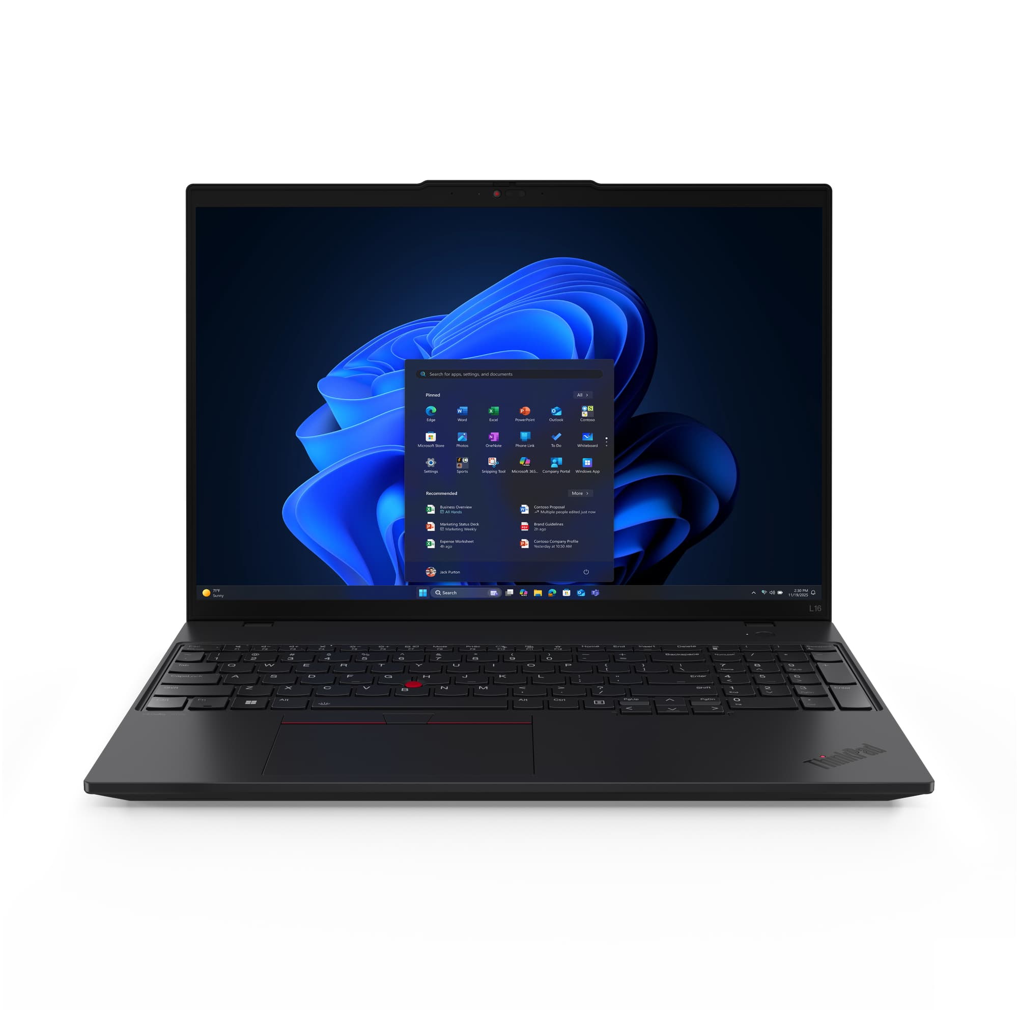LENOVO LENOVO L16-2 AMD R5 Pro 340 16G 512G W11P 3YOS 6678851