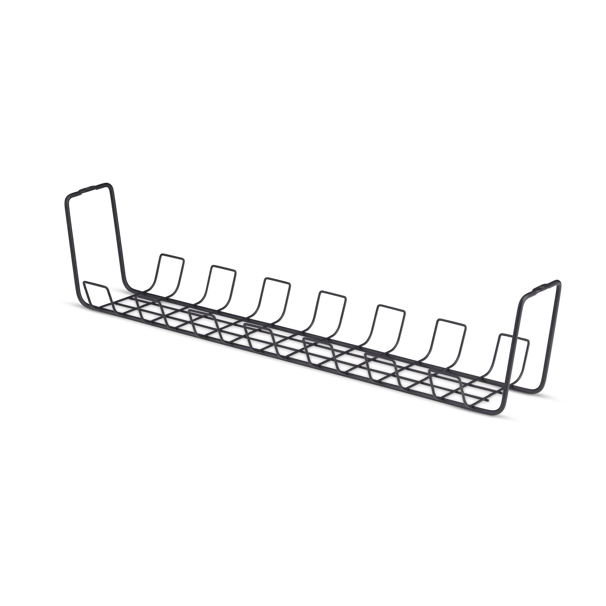 StarTech.com StarTech.com Under Desk Cable Management Tray Black 6812889