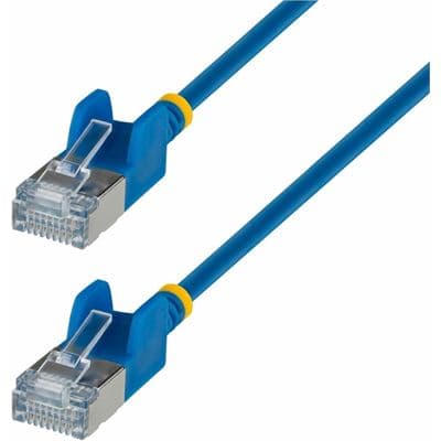 StarTech.com 15cm Black Ultra Slim CAT6a Cable 6839613