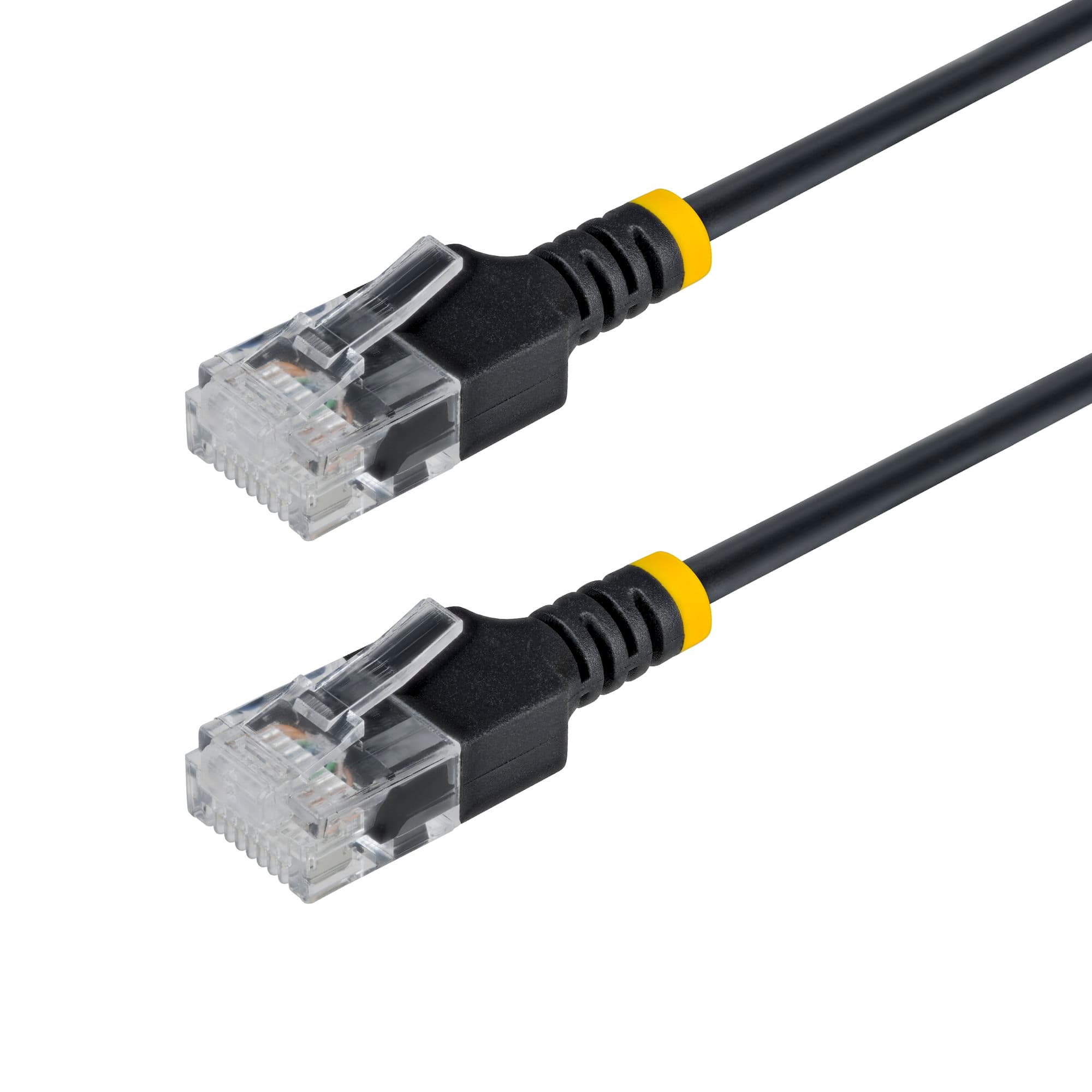 StarTech.com 1m Black Ultra Slim CAT6a Cable 6839614