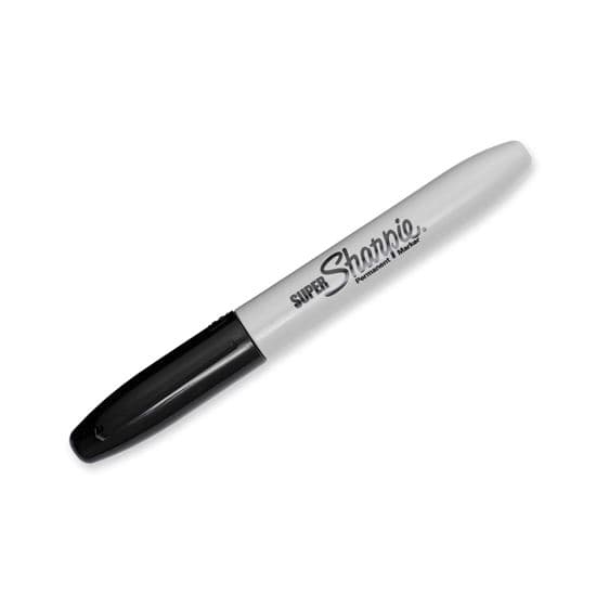Sharpie Sharpie Super Fine Point Permanent Marker Black 33101PP 33101PP