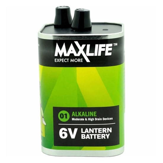 Maxlife MAXLIFE 6V Alkaline Super Heavy Duty Single Battery. BAT6V-A