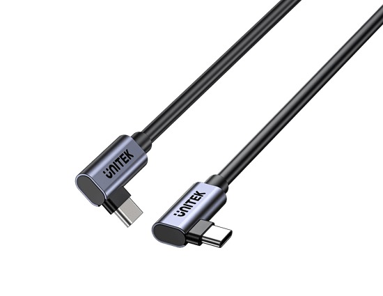 Unitek UNITEK 0.5m 100W Right Angle USB-C to Right Angle USB-C Cable. C14147A