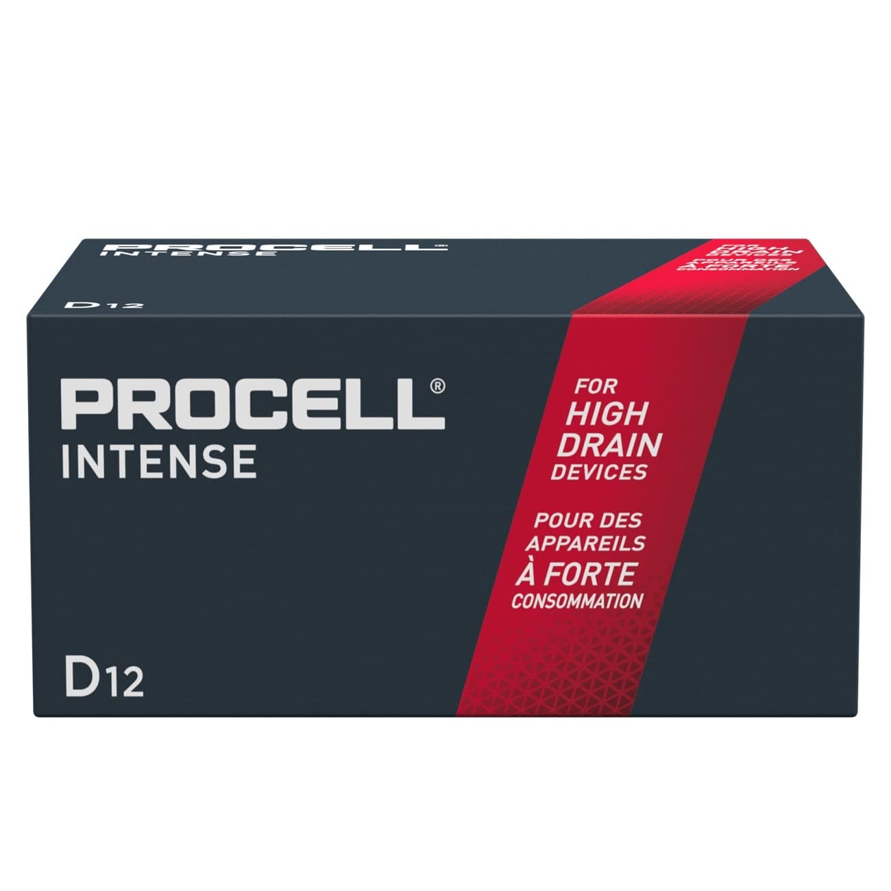 Procell #PROCELL Intense D Alkaline Battery. Box of 12 DURPX1300