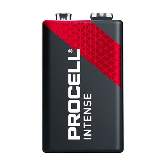 Procell PROCELL Intense 9V Alkaline Battery. Box of 12 DURPX1604