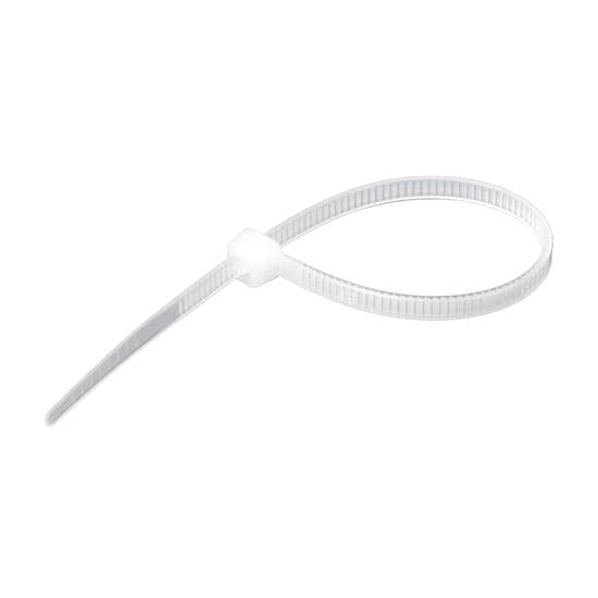 Dynamix 7.6 x 450mm Natural Cable Ties Pack of 50 540N/55.1kgs DY4508N