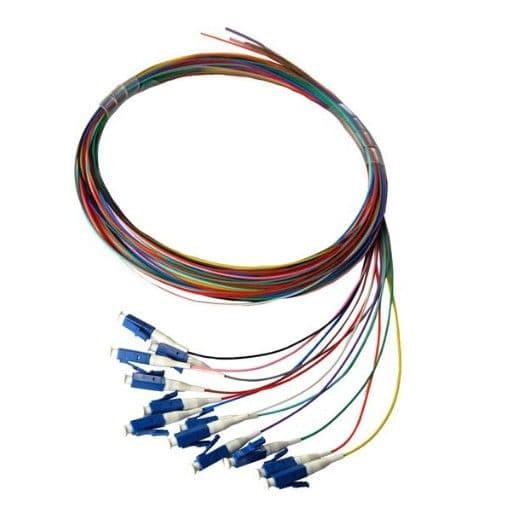 Dynamix DYNAMIX 2M SC Pigtail OM4 6x Pack Colour Coded, 900um Multimode FPT-OM4SC-6