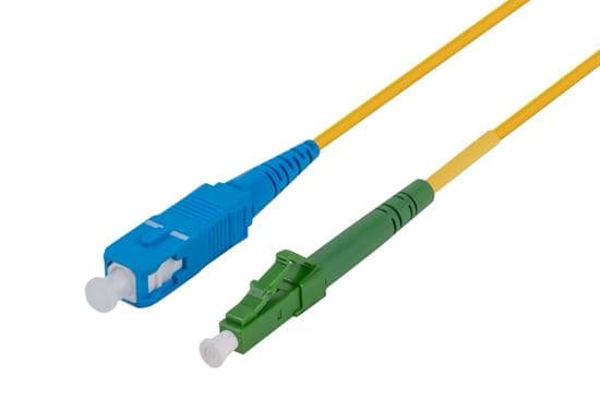 Dynamix DYNAMIX 1M 9u LC APC/SC Simplex Single Mode G657A1 Bend Insensitive FSM-LCASC-1-SX
