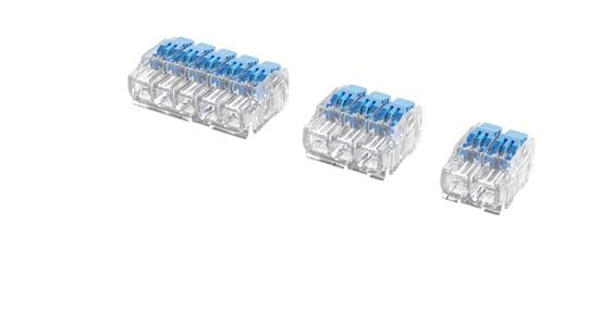 Ideal Industries IDEAL INDUSTRIES 2, 3 and 5 Port Wire Connector 32A Gen II Lever IDL30-0099