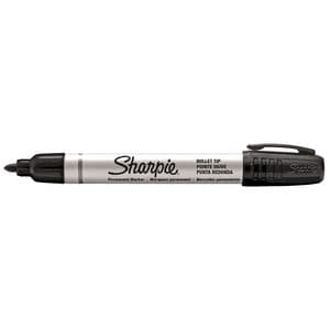 Sharpie SHARPIE PRO Metal Aluminium Bullet Tip, Black colour (MOQ 12) S20093047