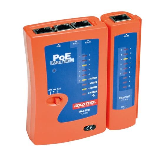 Goldtool GOLDTOOL Combo POE & Cable Tester. TCT-102