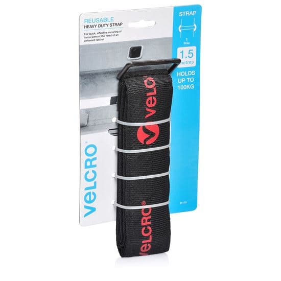 Velcro VELCRO Heavy Duty 1.5m x 50mm Tie Down Strap. Secure & Hold up to VEL21115