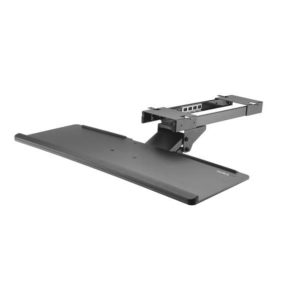 StarTech.com StarTech Under Desk-Mount Keyboard Tray - 26.4in Wide - Adjustable - Ergonomic Slide-Out Keyboard Shelf with Tilt and Swivel 401053