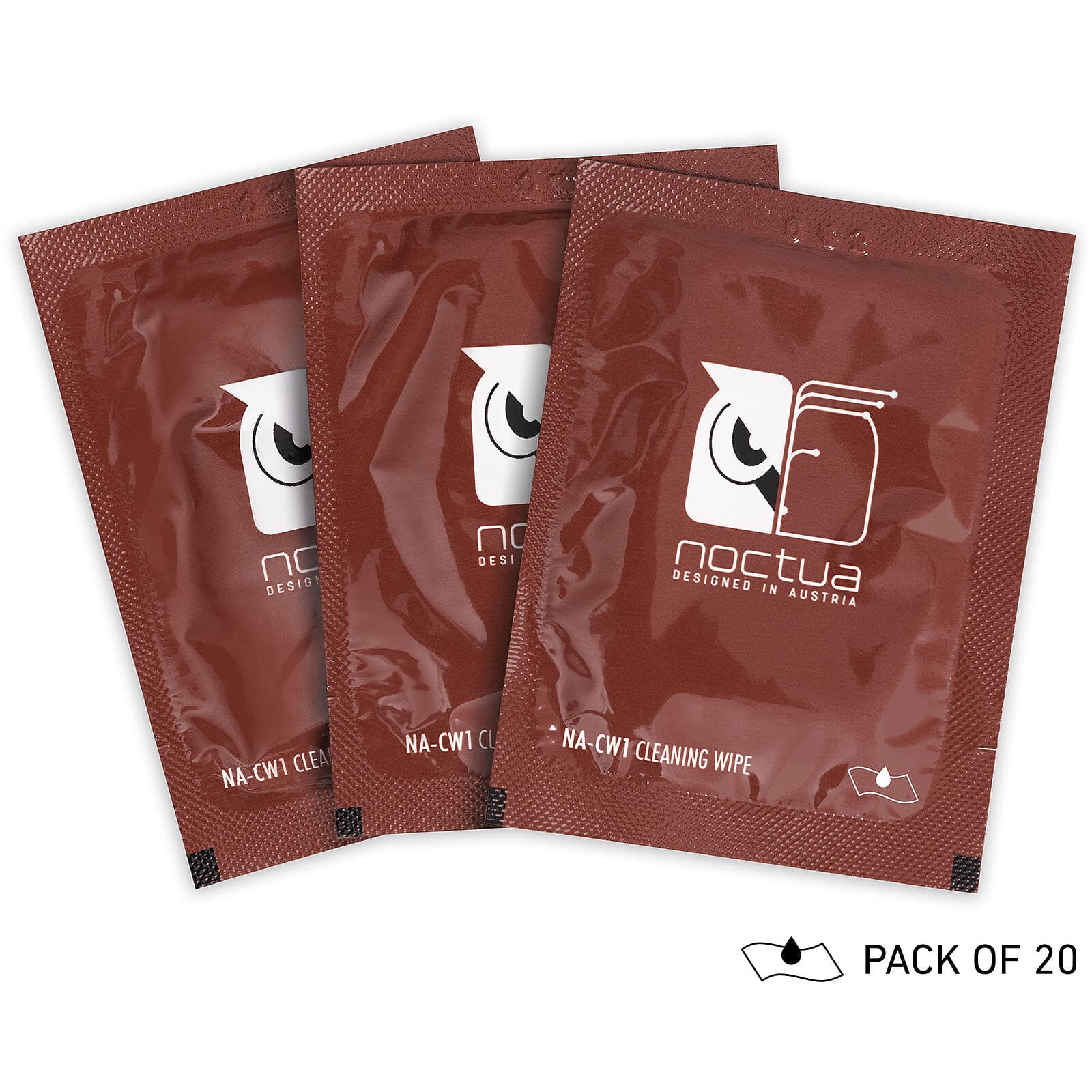 Noctua NA-SCW1 Thermal Paste Cleaning Wipes 20-Pack 489315