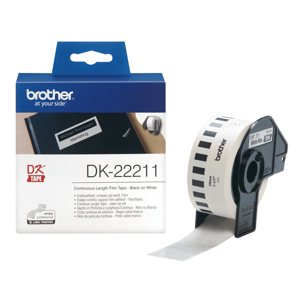 Brother Brother DK22211 Continuous Length Paper Label Tape 29mm x 15.24m DK22211